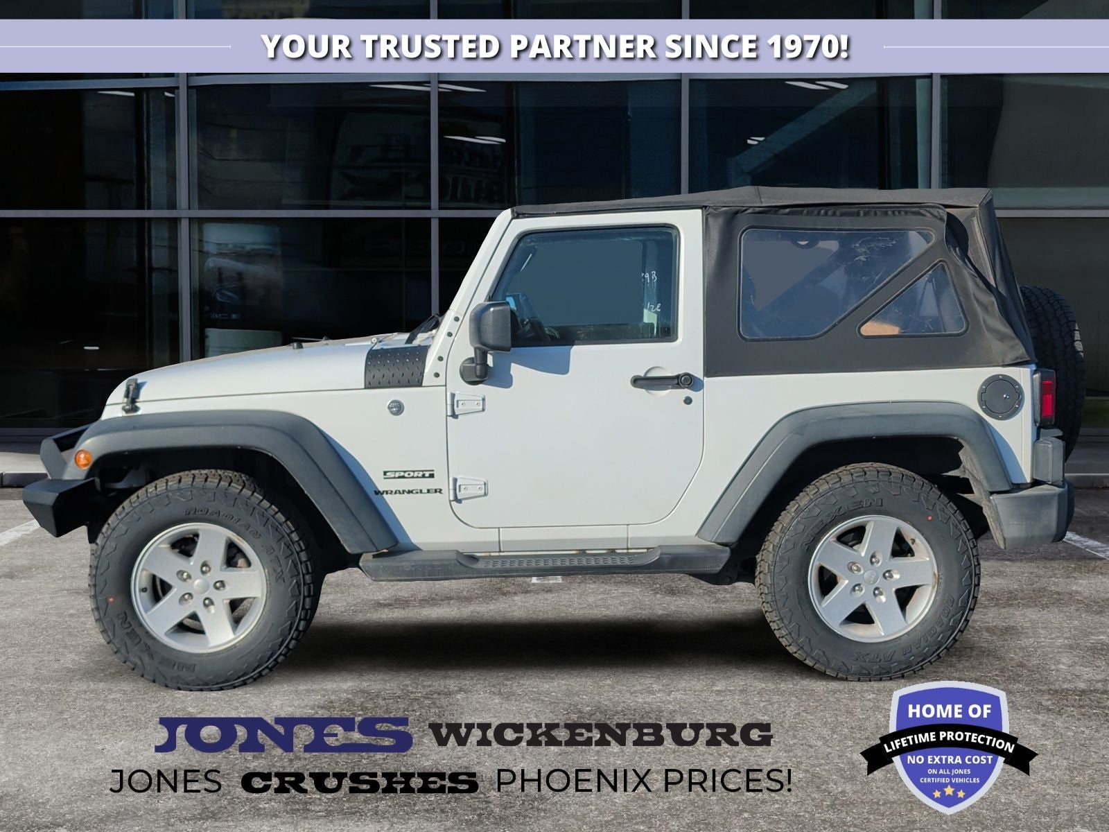 Used 2017 Jeep Wrangler Sport S with VIN 1C4GJWAG2HL572157 for sale in Buckeye, AZ