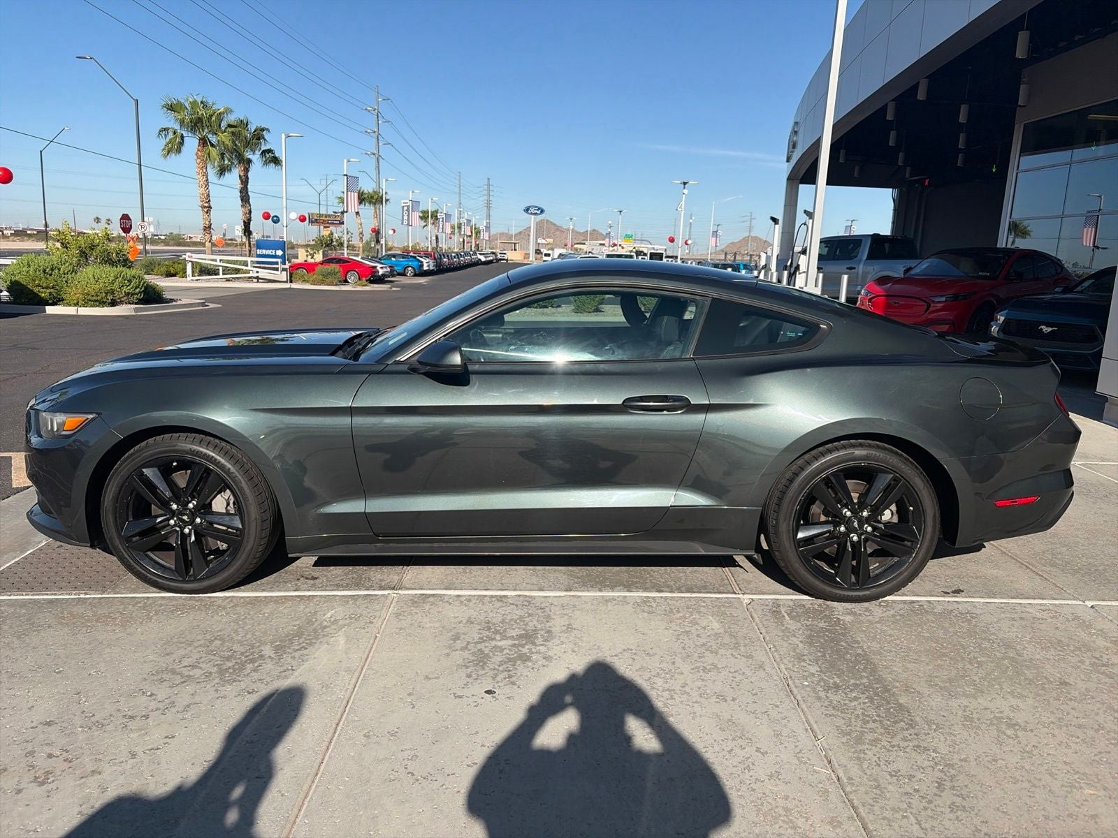 Used 2016 Ford Mustang EcoBoost with VIN 1FA6P8TH2G5273871 for sale in Buckeye, AZ