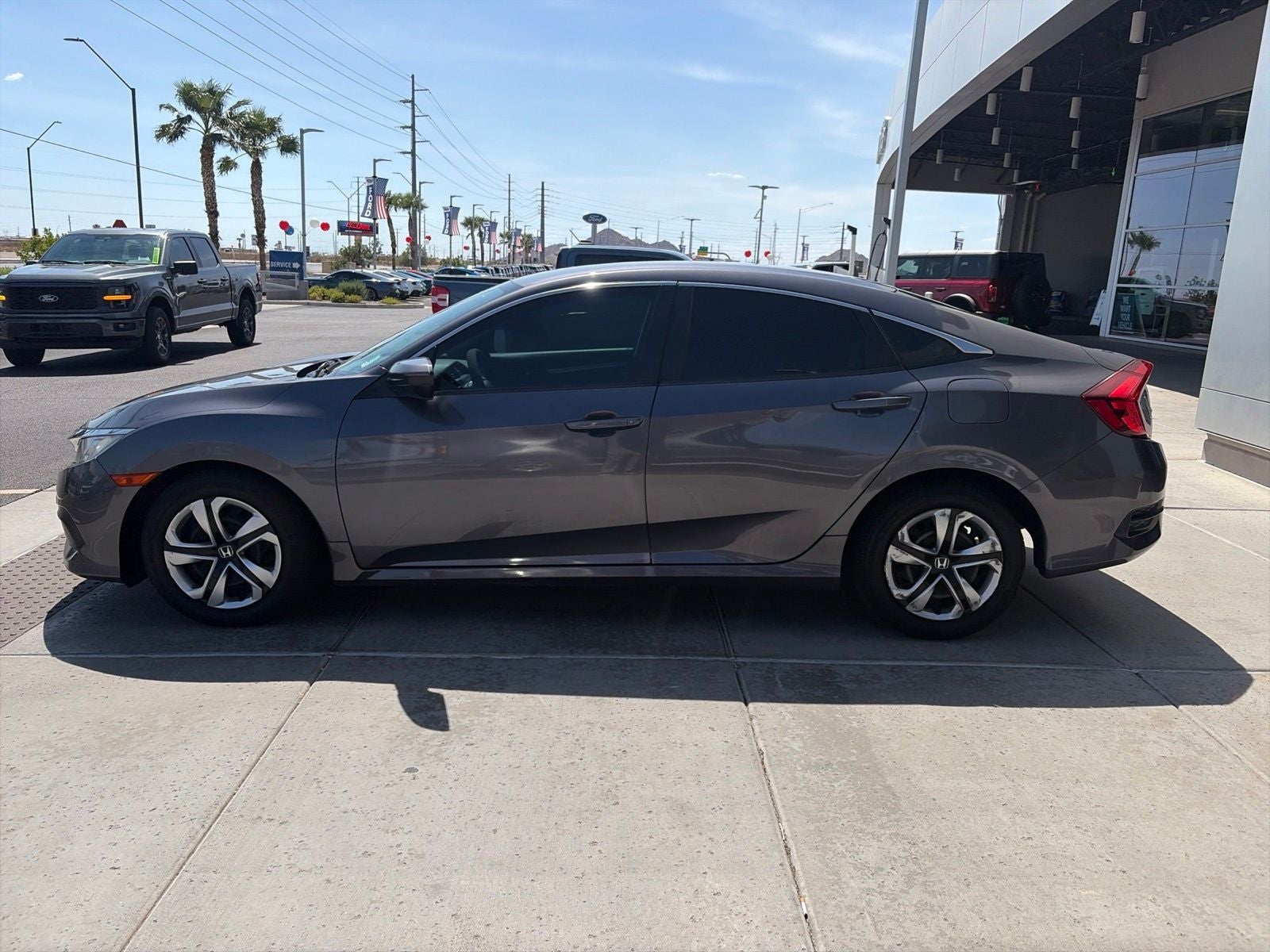Used 2018 Honda Civic LX with VIN 2HGFC2F51JH525972 for sale in Buckeye, AZ