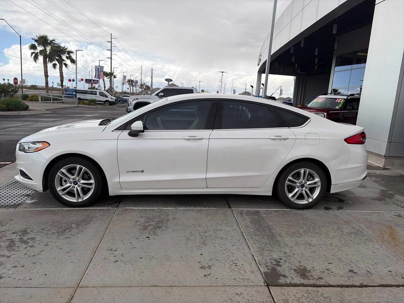 Used 2018 Ford Fusion Hybrid SE with VIN 3FA6P0LU1JR167835 for sale in Buckeye, AZ