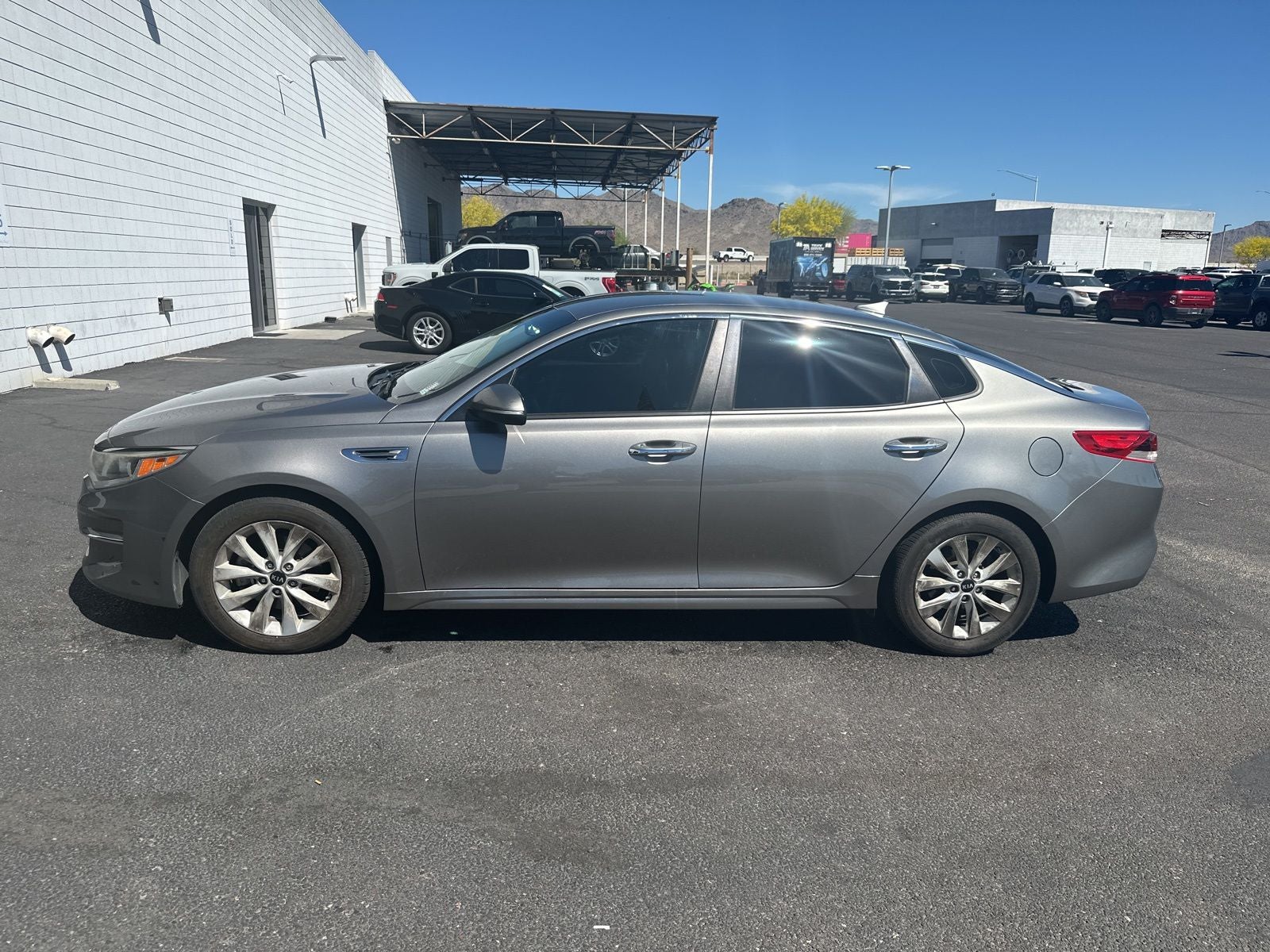 Used 2018 Kia Optima LX with VIN 5XXGT4L36JG265766 for sale in Buckeye, AZ
