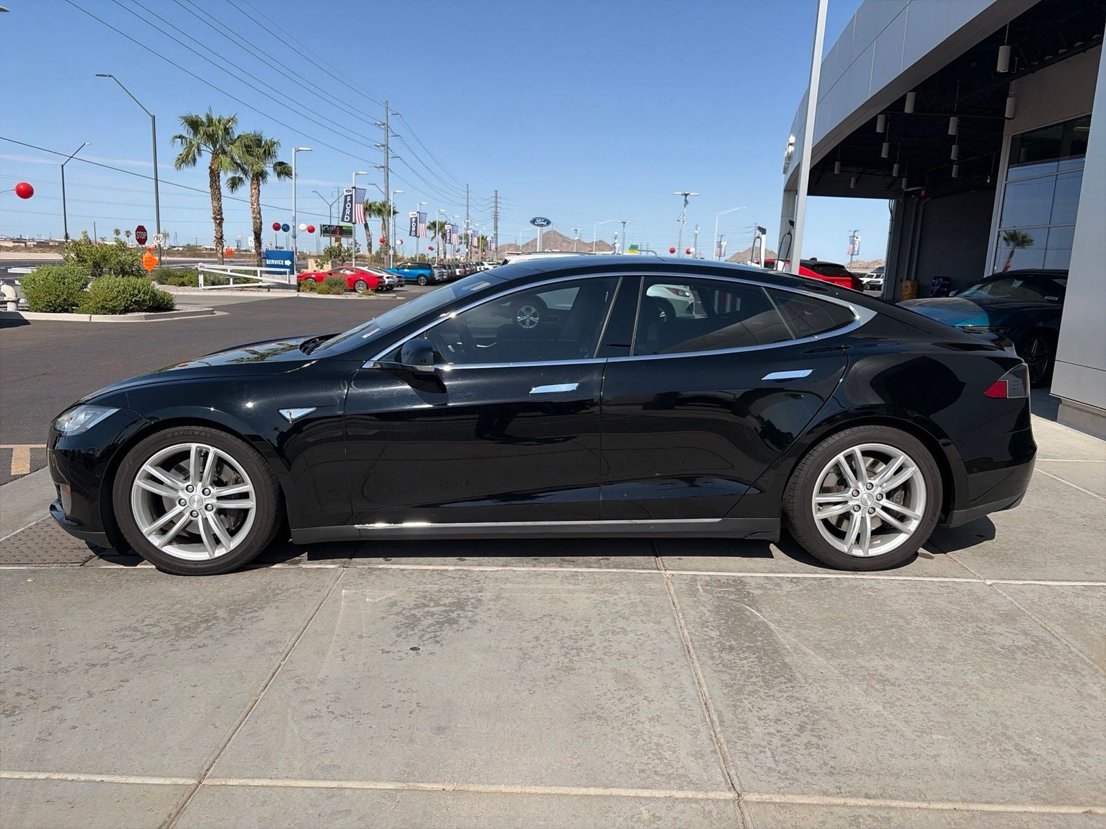 Used 2015 Tesla Model S 70D with VIN 5YJSA1S22FF087601 for sale in Buckeye, AZ