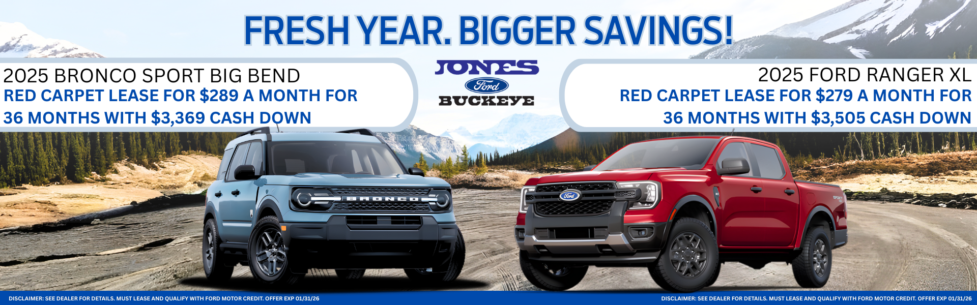 FRESH YEAR. BIGGER SAVINGS!