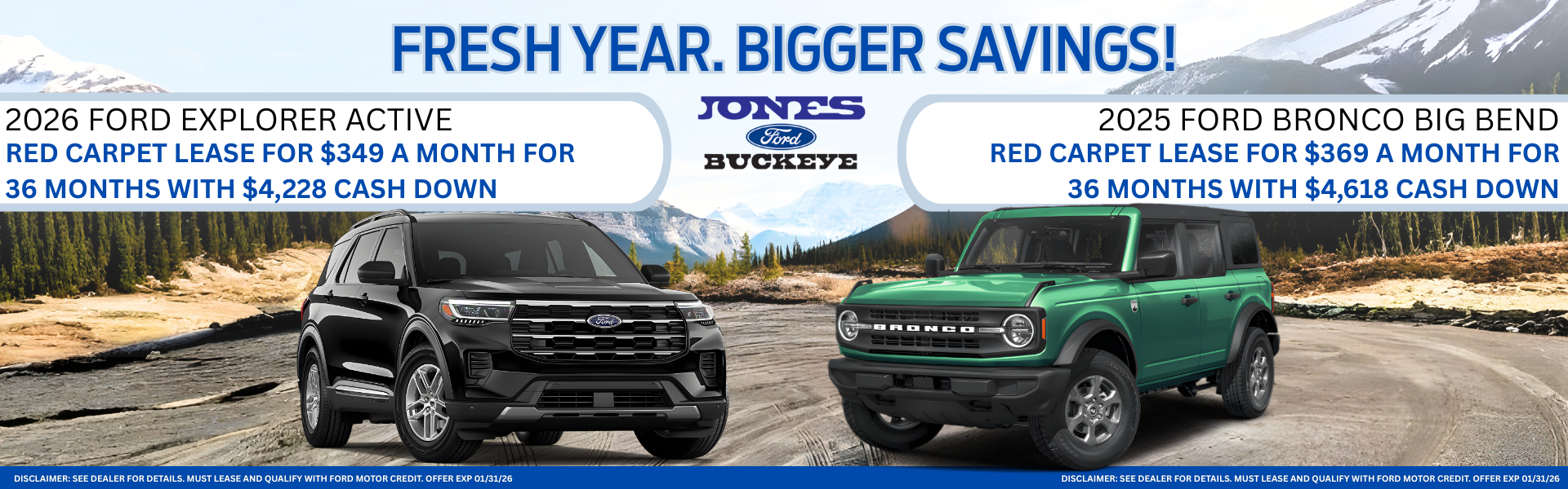 FRESH YEAR. BIGGER SAVINGS!