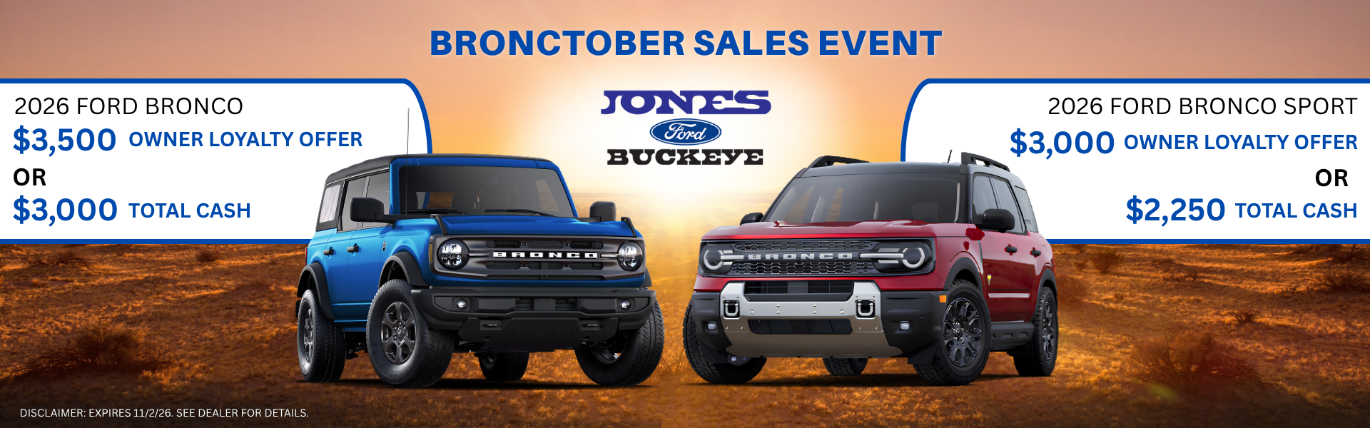 Bronctober Sale
