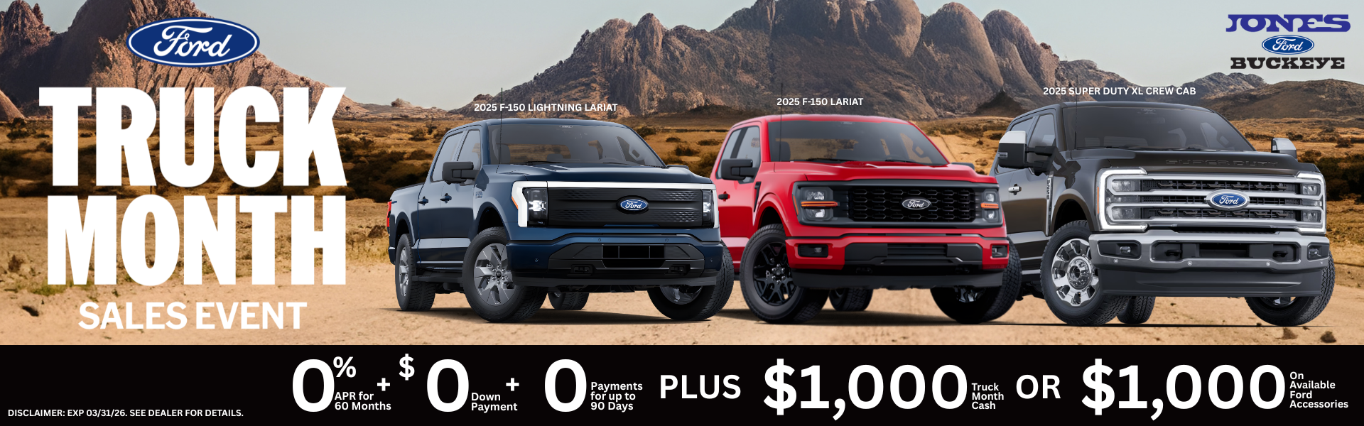 Truck Month Sale Event